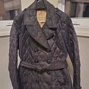 Burberry Quilted Trench Coat